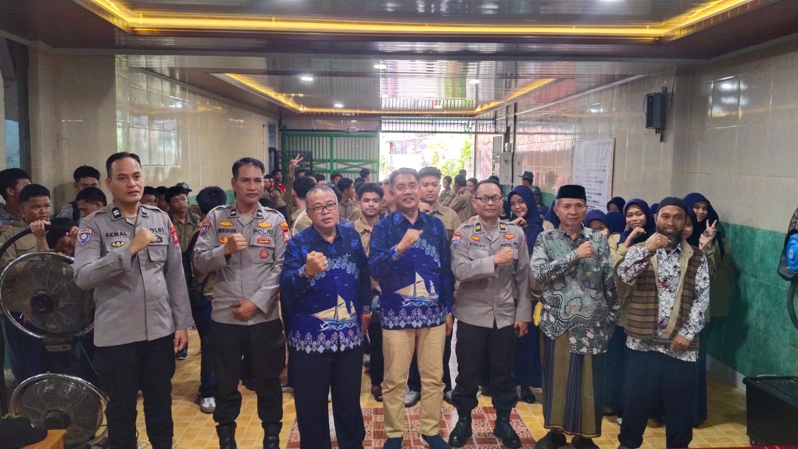 Sosialisasi Tata Tertib dan Keamanan Siswa Bersama Kepolisian