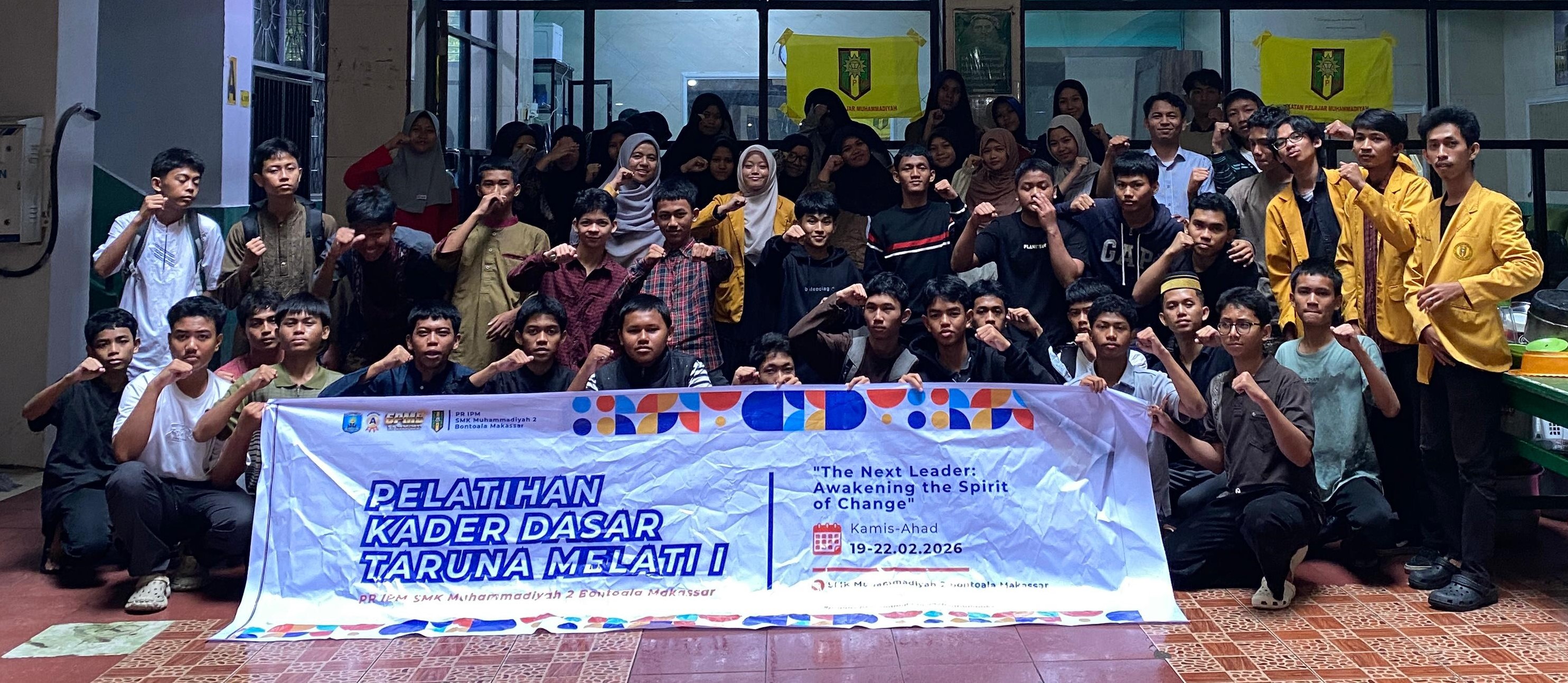 🌙 Menanamkan Nilai Kepemimpinan dan Spirit Dakwah: Kegiatan PKDTM 1 Muhammadiyah SMK Muhammadiyah 2 Bontoala Makassar